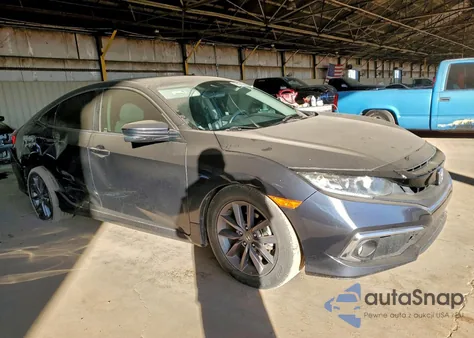 2019 Honda Civic Ex z USA, uszkodzony, nr VIN 19XFC1F3XKE019559